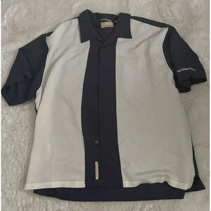 Cubavera Mens Regular fit Button-Up Shirt XXL Hot August Nights Tommy Bahama